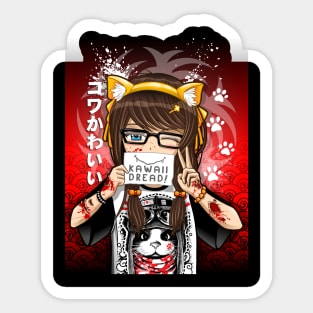 Anime Cat Girl Sticker